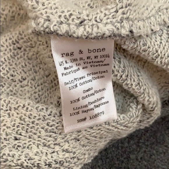 rag & bone Jean hoodie - Picture 3 of 4